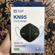 KN95 Face Mask S SIP 4 LAYERS / KN95 Mask SET 5 Pcs Black