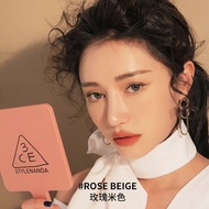 Official store 3CE Sanxiyu handheld makeup mirror square han 官方专卖店3CE三熹玉手持化妆镜方形手拿梳妆镜便捷装3.8