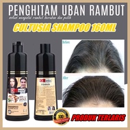 Promo Terbatas Shampo cultusia black penghilang uban permanen obat alami penghitam rambut putih meng