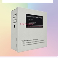 EM-UPS5A-5A 60Watt UPS Uninterrupted Power Supply AC220V/240V  DC12V 5A + 12V Battery