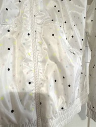 adidas彩色點點風衣外套送agnes b短褲