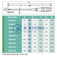 Pro'sKit 89416A Pro-Soft Screwdriver (-5.0x150mm)