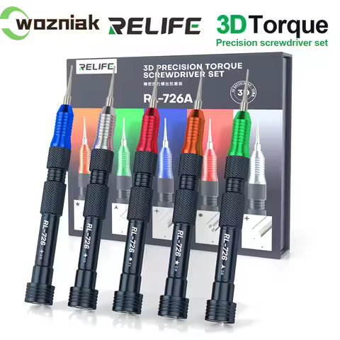 RELIFE RL-726A 3D Torque Screwdriver Anti-slip Prevent Over-force Slippage for Mobile Phone and Tabl