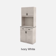 [FREE INSTALLATION] Como Home Kitchen Cabinet (KC802) | Pantry Cabinet | Dry Kitchen Area | Ready St