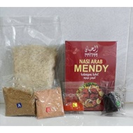 Nasi Arab Mendy HAYYAN yang LENGKAP [Beras 500g+Rempah Nasi &amp; Kuah Kacang JAMILAH MANSOR