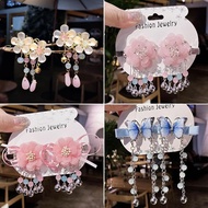 ❀Hanfu children s hair accessories， hairpin， headdress clips， Korean ancient style， princess jewelry