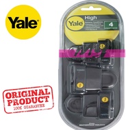 3pc Yale Y220/51/118/3 Classic Series Weather Resistant Laminated Steel Padlock
