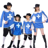 [Fast Shipping] Halloween Ancient Roman Samurai Costume Adult Men Women Roman Samurai Performance Co