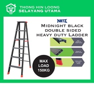 FREE SHIPPING  TD / Nietz Heavy Duty 3” Aluminium Double Sided Ladder # Maximum Load 150kg #