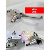 [ MASTER PUMP WITH BRAKE LEVER ] HONDA W110 W125 W125X W125S DASH WAVE125 WAVE 125 110 DISC HAND LEVEL MINYAK OIL ALLOY