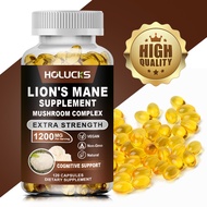 Holucks Natural Premium Brain - Boosting Lion’s Mane Mushroom Capsules – Lion’s Mane Mushroom Supple