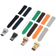 Sesuai untuk HUBLOT Hublot Hublot Siri Big Bang Aksesori Jam Tangan Kalis Air Tali Silikon Lembut 25