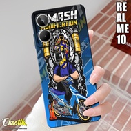 Case Realme 10 - Casing Realme 10 - Eksotik - Motif Lucu Aesthetic - Kesing Realme 10 - Silikon Kare