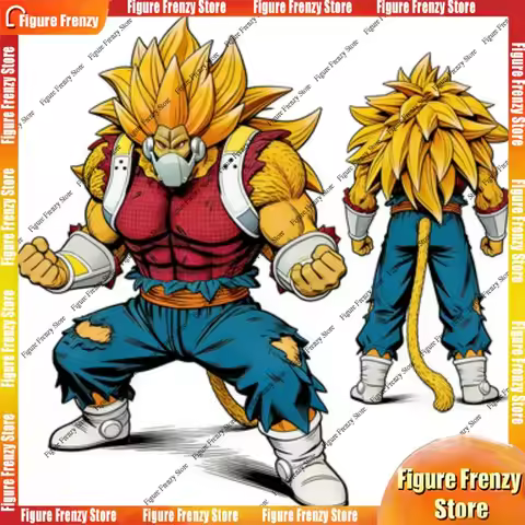 Figura de Acción de PVC de 31CM/12.2 Pulgadas del Anime Dragon Ball Z, Cumber Oozaru, Modelo Colecci