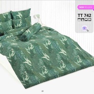 TOTO ชุดเครื่องนอน (ผ้าปู+นวม) ขนาด 6 ฟุต TT742 (ของแท้ 100%)