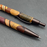 (訂製)寄木 按壓原子筆(少量現貨)