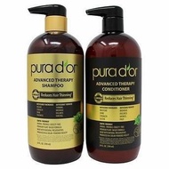 PURA D'OR，haircare Shampoo & Conditioner， Hair Thinning Therapy products