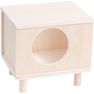 Rumah Hamster Kayu Colcolo, Habitat Hamster, Bekalan Sorok, Peralatan Tempat Tidur Hamster, Aksesori