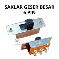 Large 6 Pin Slide Switch – 2-Way Slide Switch ON OFF