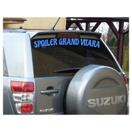 SUZUKI GRAND VITARA GEN 3 COLOR SPOILER
