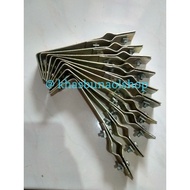 Bc L Clamp Cable Insulator Lightning Rod grounding Cable Clamp Lightning Protection Cable L Clamp