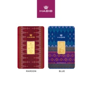 HABIB 5g 999.9 Gold Bar (Songket) - Accredited By London Bullion Market Association (LBMA)