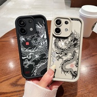 Softcase Procamera Embossed Dragon For XIAOMI REDMI NOTE 13 4G/REDMI NOTE 13 5G/REDMI NOTE 13 PRO 4G
