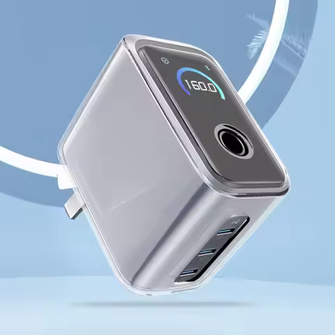 Shockproof Protective Charger Cover Anti-fall Clear Soft Charger Case Dustproof Compact for Anker Pr