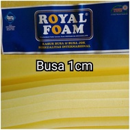 Busa Royal Foam lembaran Tebal 1cm 150x200cm Busa Surpet/Kasur Yellow/