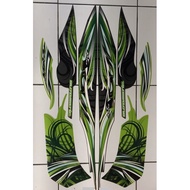 Yamaha Mio soul 2009 Green Motorcycle Stickers