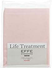 EFFEstandard 360103250 Fitted Sheet, Pink, Semi-Double, Width 48.0 x Length 76.8 Inches (122 x 195 c