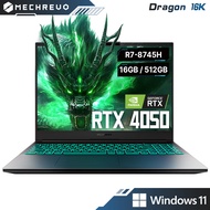[2 YEARS WARRANTY] MECHREVO Gaming Laptop Dragon 16K AMD R7-8745H 16/24GB RAM 512GB SSD NVIDIA GeFor