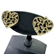 TIFFANY & Co. 橄欖葉心形耳環，18K 金，2.2 克，女士