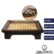 Dulang Hantaran Anyaman Mengkuang Dulang Raya Wooden Tray for Display/Decoration/Serving in