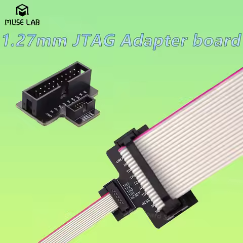 Muse Lab 1.27mm JTAG Adapter Board Standard JTAG Interface 2.54mm 20 Pins to 1.27mm 10 Pins Support 