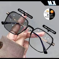 Photochromic eyeglasses For women Student Glasses Anti-Radiation Eyeglasses for men Anti-blue light 