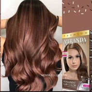 CAT RAMBUT MIRANDA GOLDEN MC 9 brown  PEWARNA RAMBUT BPOM MIRANDA HAIR COLOR