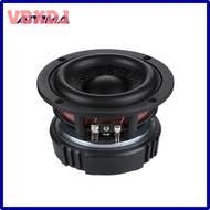 VBXDJ AIYIMA ลําโพงซับวูฟเฟอร์ขนาด 4.5 นิ้วเสียงกรอบกรวยอลูมิเนียมวูฟเฟอร์ 4ohm 50W 30Core Glass Fib