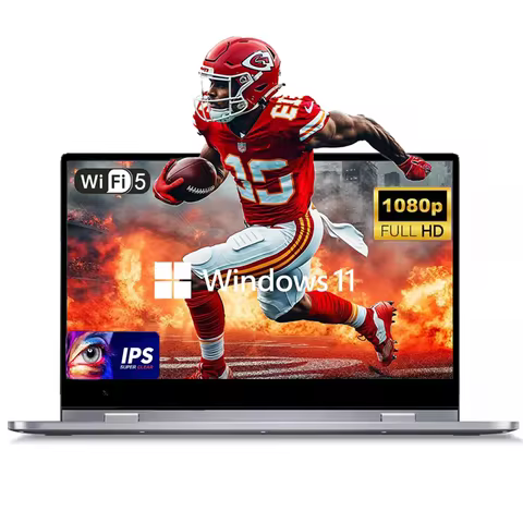 BMAX Y14 16GB DDR5 RAM 512GB SSD Intel N100 4 Cores 1920x1080 14 inch 360° Convertible Intel UHD Gra