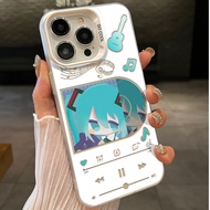 IPhone Case For 17 Air 16 15 11 13 12 14 Pro Max XR 7 8 Plus Hatsune Miku CYK2418A