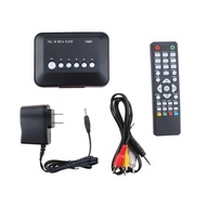 1080P HD Media Player HDMI-compatible Multi-function Hard Disk Video Player SD/MMC TV Videos RMVB Mp