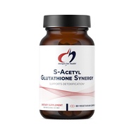 S-Acetyl Glutathione Synergy - 200mg S-A-GSH with NAC + Vitamin B6 - Non-GMO Antioxidant Supplement 