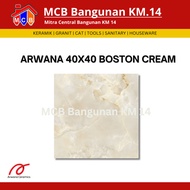 KERAMIK ARWANA 40X40 BOSTON - KERAMIK LANTAI - KERAMIK LICIN