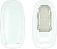SEGADEN PC Key Case Cover Protective Holder Paint Metallic Color Compatible with Audi A4 A5 A7 A8 S4