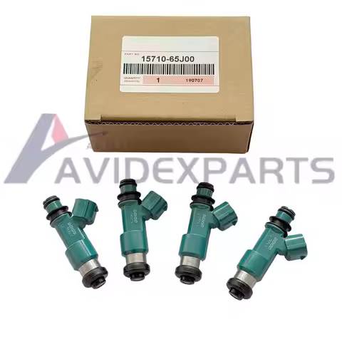 4pcs 15710-65J00 For Suzuki SX4 2.0L L4 2007 2008 2009 Fuel Injectors Fuel Nozzle 15710 65J00