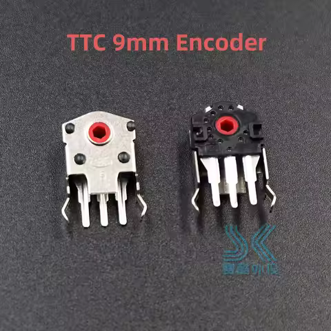 2pcs Original TTC Mouse Encoder Highly Accurate 9mm Red Core Solve sensei RAW RIVAL 100 310 g403 G60