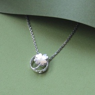 四葉草系列--幸運四葉草銀項鍊