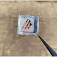 MESIN Machine watch needle nh35 nh36 black orange 4R35 4R36