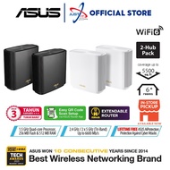 ASUS ZenWiFi XT8 Mesh WiFi 6 AX6600 Tri-Band AiMesh Whole Home WiFi System Wireless AX Router Extend