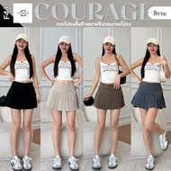 F44 Short Skirt Slavic Fabric Pleated Around The Women's